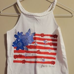 Carter's, girls size 10 shorts and tank set